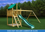 Discovery Fort with Swing Set