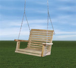 Pine Babysitter Swing