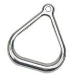 Commercial Trapeze Triangle - Polished Aluminum
