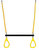 PC Chained Trapeze Bar with Triangle Rings
