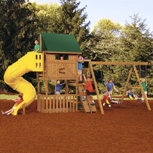 Great Escape Silver Swing Set