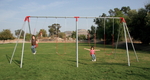 Heavy Duty 3 Legged End Frame Swing Set