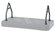 Large Flat Swing Seat A-Brackets