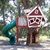Tommys Turbo Terrace Outdoor Wood Tree Playhouse