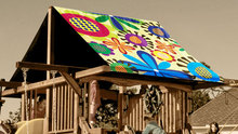 Flower Power Playset Roof Tarp