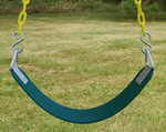 Commercial Belt Swing Seat with Heavy Duty Chain