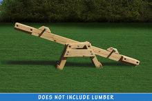 Yellow Pine See Saw Kit