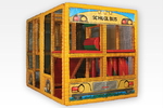 Tot Town Contained Play School Bus