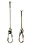 Shaft Style Swing Hanger with Spring Clip