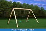 Free Standing Swing Beam with Swings