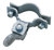 Stamped Steel Pipe Beam Swing Hanger - 2-3/8"