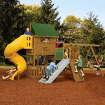 Great Escape Gold Swing Set