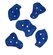Blue Rock Wall Holds