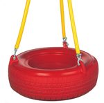 Plastic Tire Swing with Soft Grip Chain
