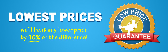 Lowest Prices on Swing Set Accessories